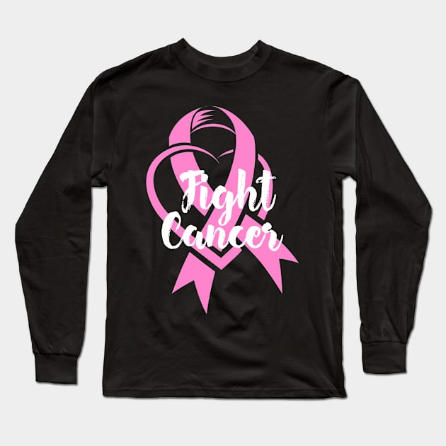 fight cancer Long Sleeve T-Shirt by Houseofwinning